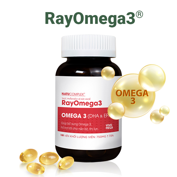 RayOmega3® - Bí quyết vàng giữa nhịp sống hiện đại!