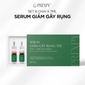 Serum giảm gãy rụng tóc Prexpy (Hộp 6 chai/7ml)