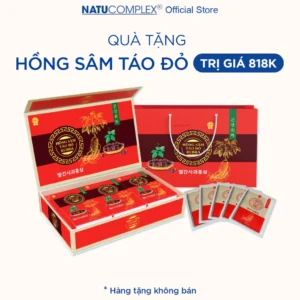 Hồng Sâm Táo Đỏ Hàn Quốc Rubra (15 gói)
